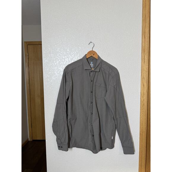 Kuhl Men’s Stoke Tapered Fit Paneled Long Sleeve Shirt XL Button Front - Picture 1 of 6